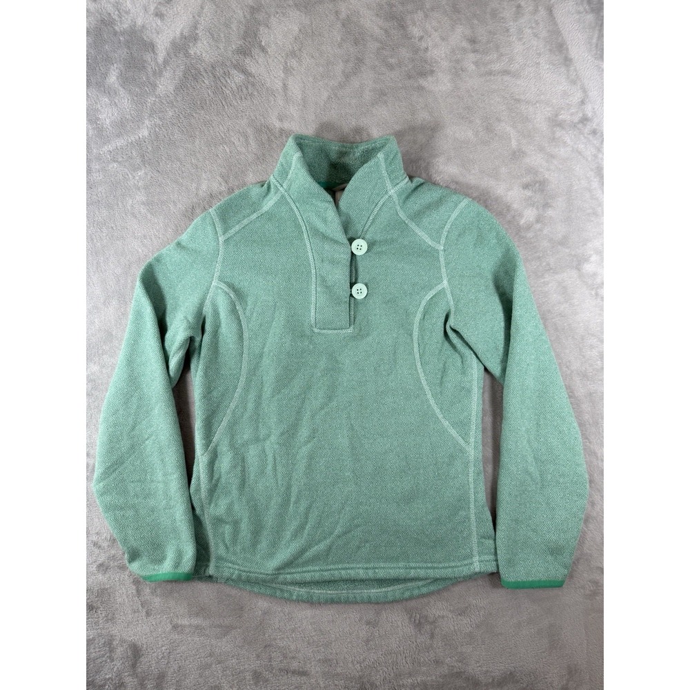 The North Face Sweater Womens Medium Crescent Ridge Shawl Collar Fleece Pullover